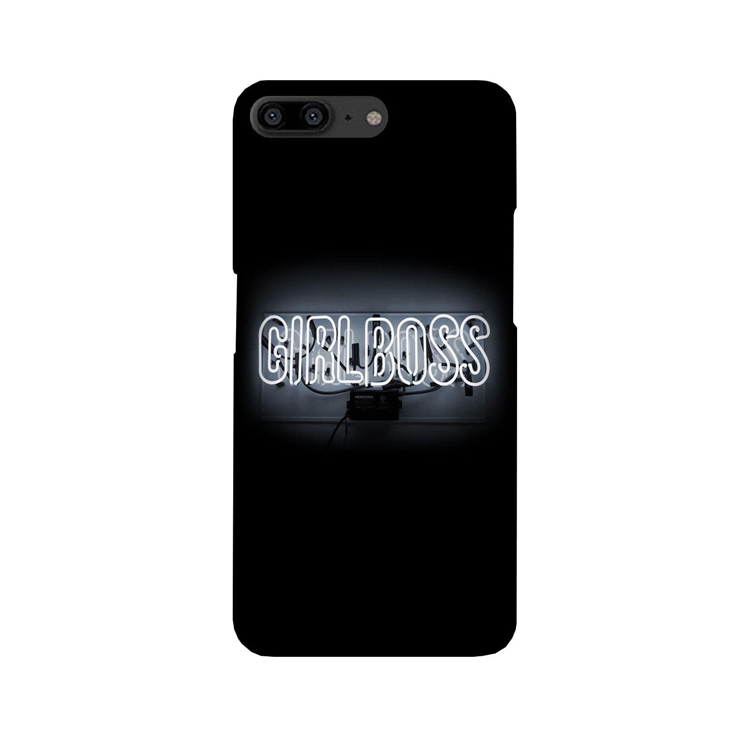 Girl Boss Black Case for OnePlus 5 (Design No. 268)