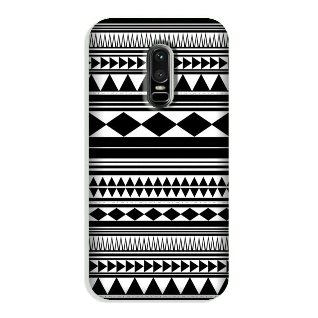 Black white Pattern Case for OnePlus 6