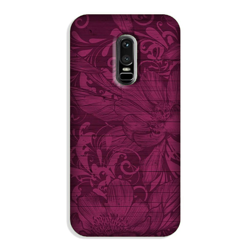 Purple Backround Case for OnePlus 6