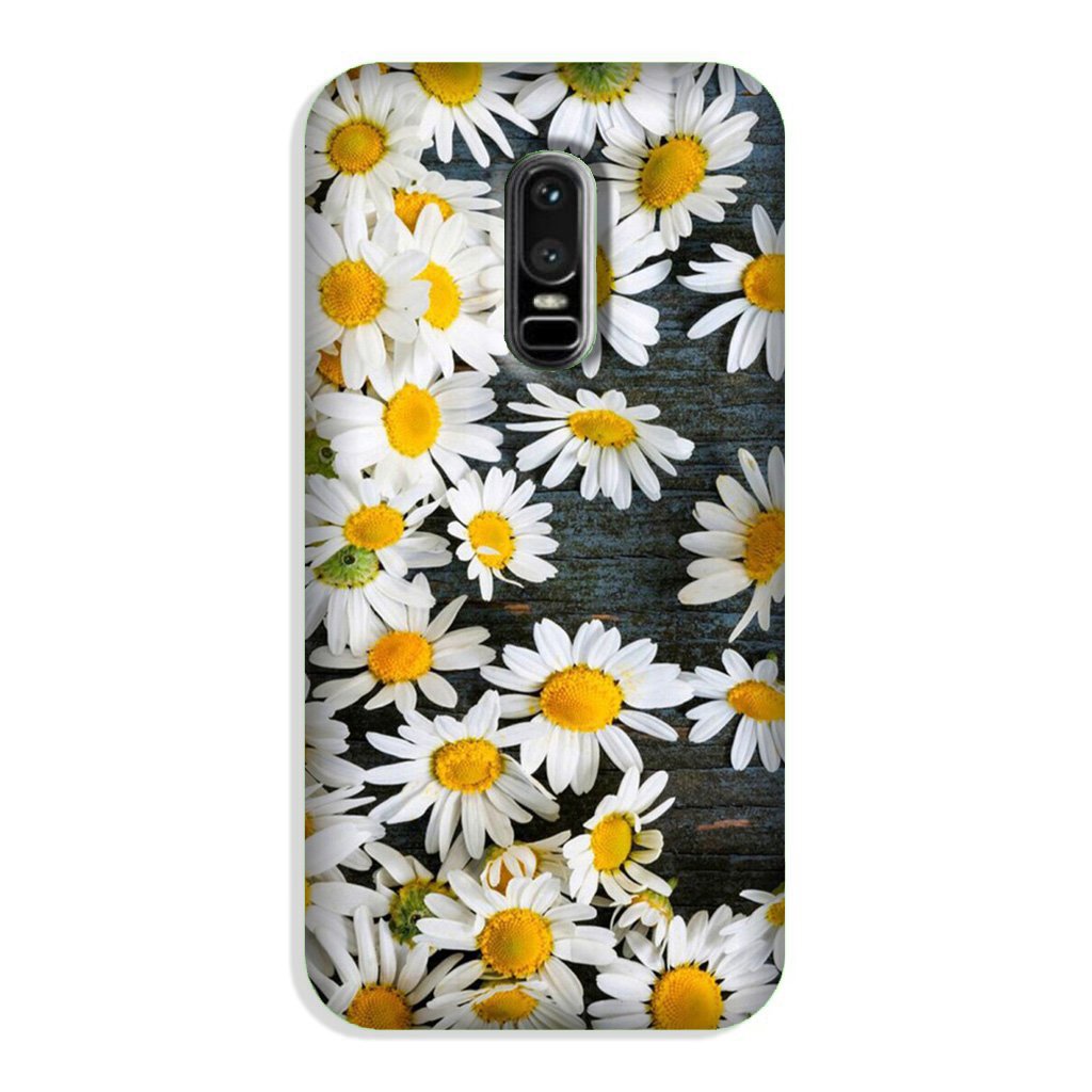 White flowers2 Case for OnePlus 6