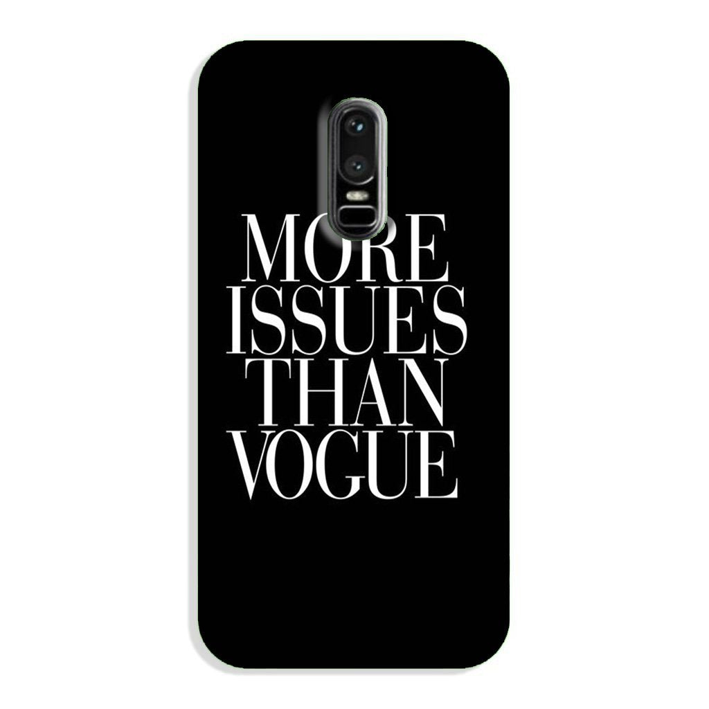 More Issues than Vague Case for OnePlus 6