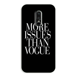 More Issues than Vague Case for OnePlus 6