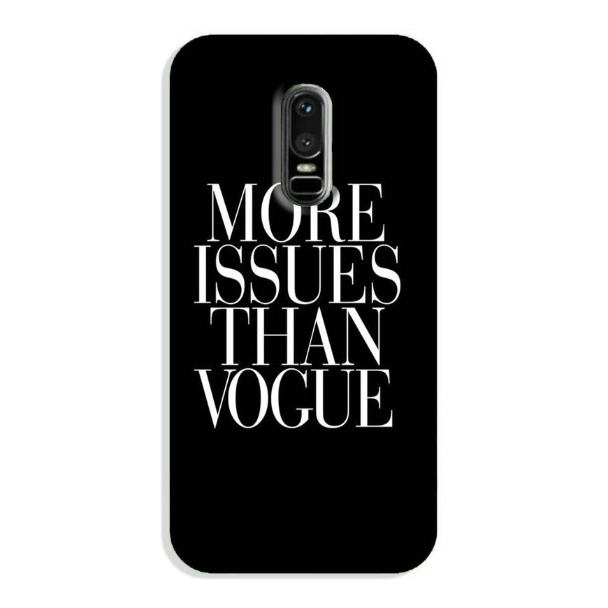 More Issues than Vague Case for OnePlus 6