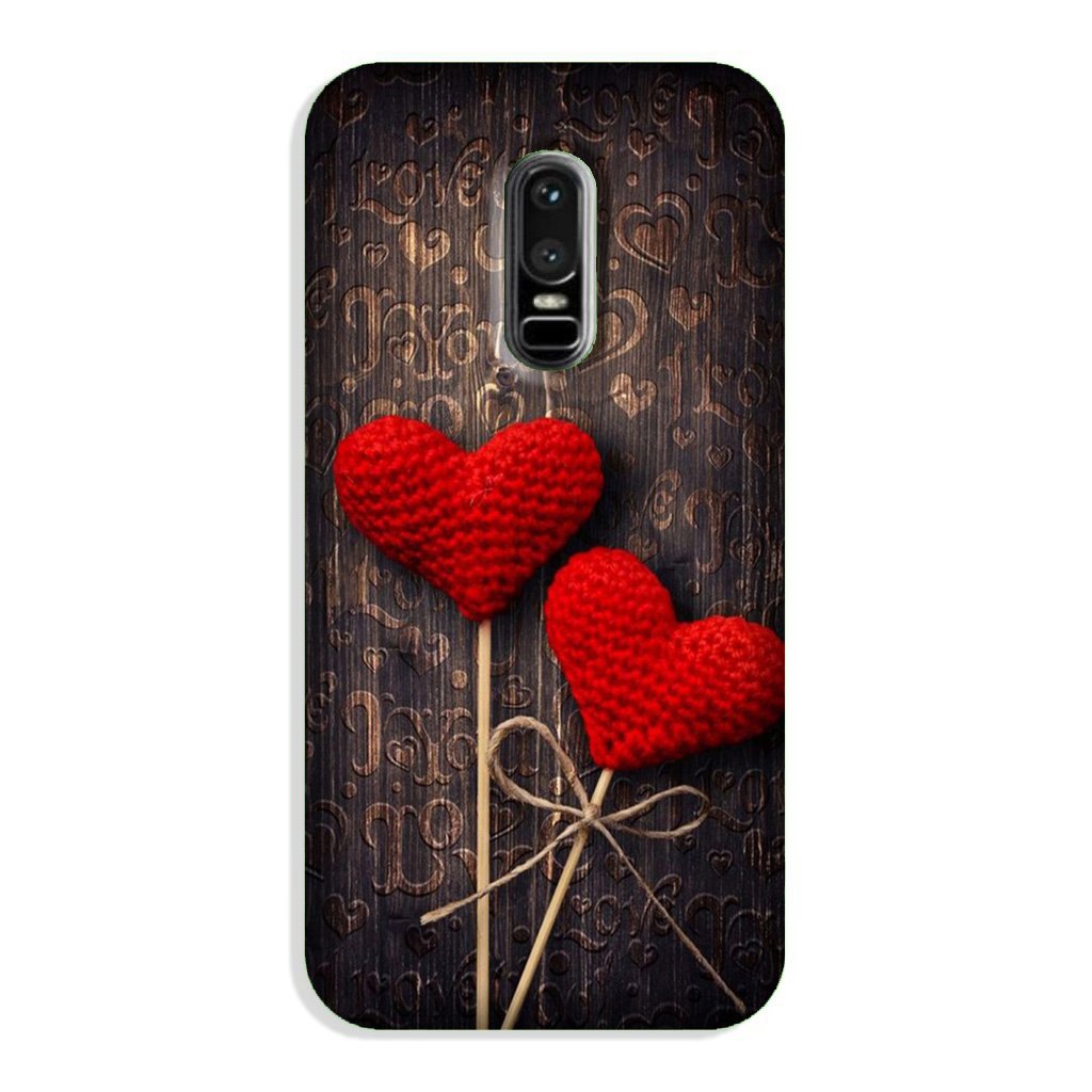 Red Hearts Case for OnePlus 6