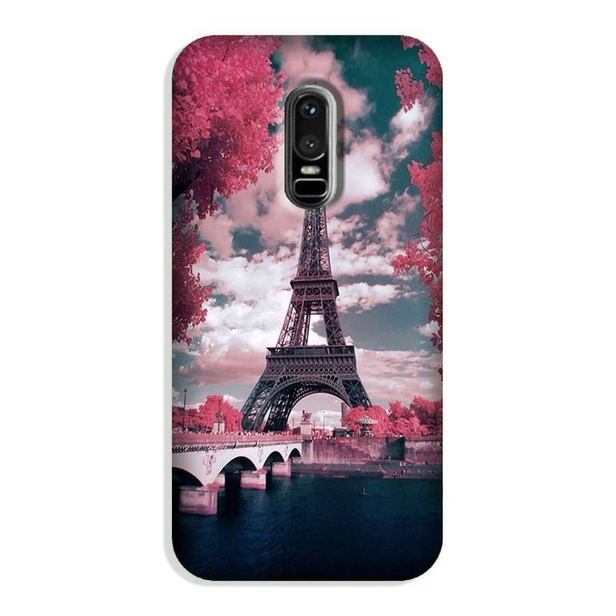 Eiffel Tower Case for OnePlus 6  (Design - 101)
