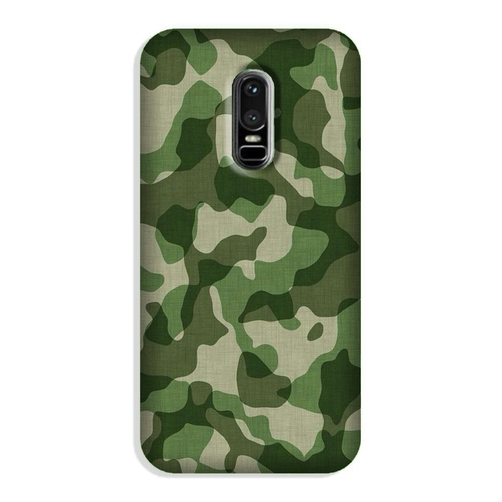 Army Camouflage Case for OnePlus 6(Design - 106)