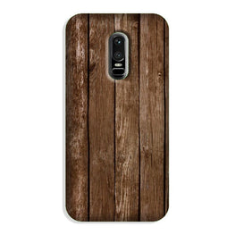 Wooden Look Case for OnePlus 6(Design - 112)