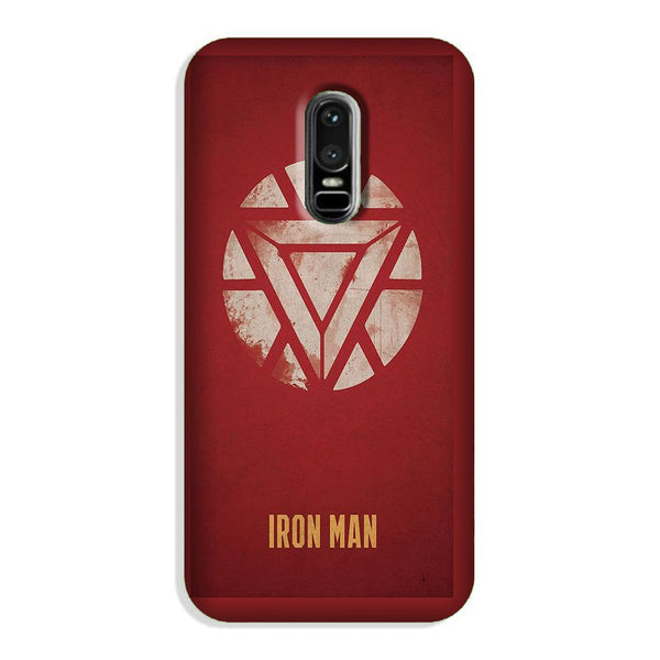 Iron Man Superhero Case for OnePlus 6  (Design - 115)