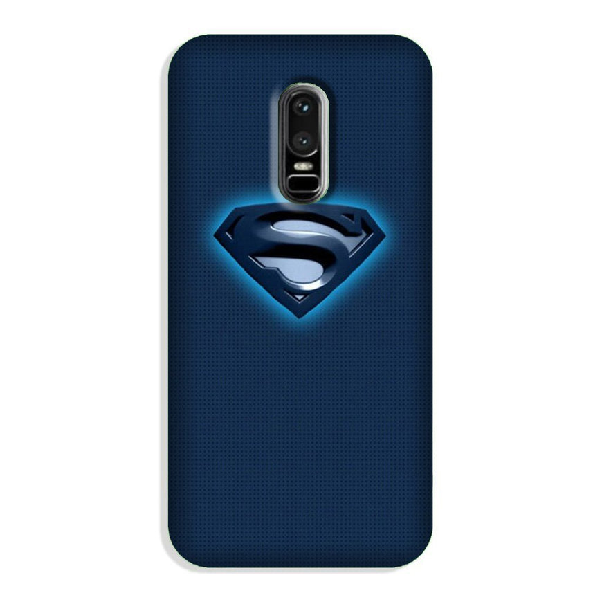 Superman Superhero Case for OnePlus 6  (Design - 117)