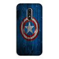 Captain America Superhero Case for OnePlus 6  (Design - 118)