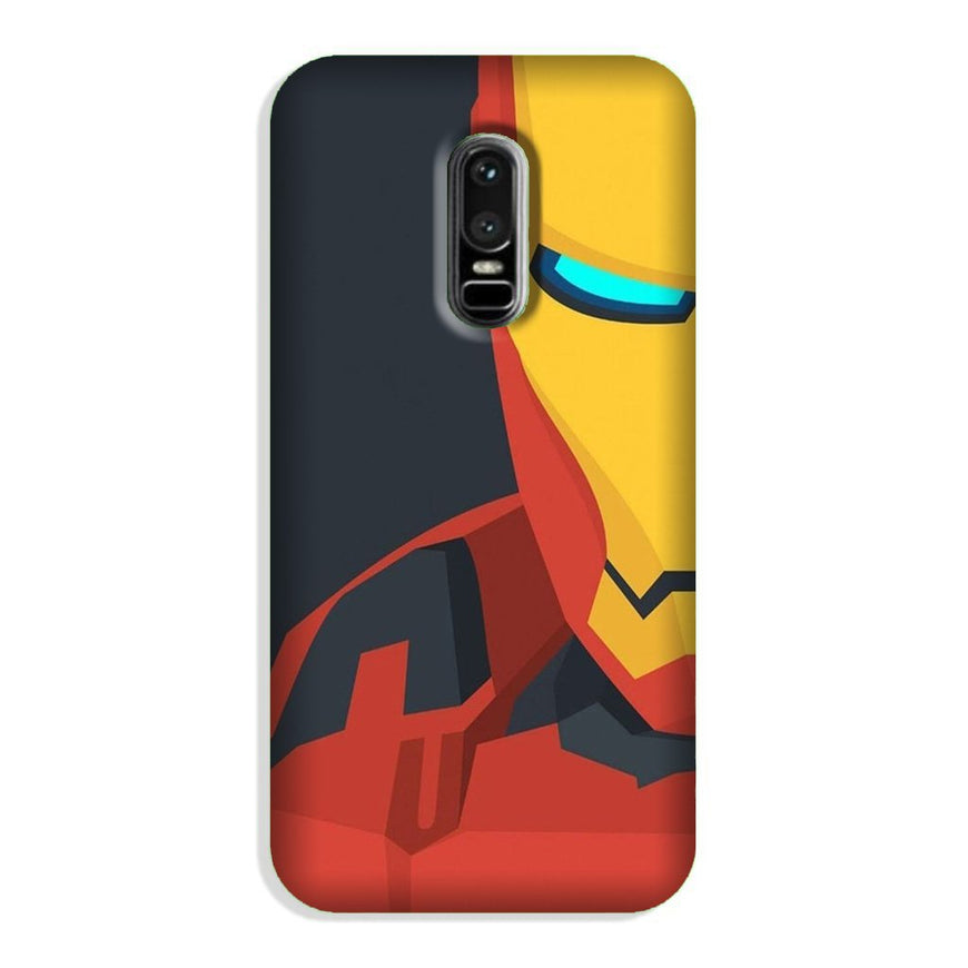 Iron Man Superhero Case for OnePlus 6  (Design - 120)