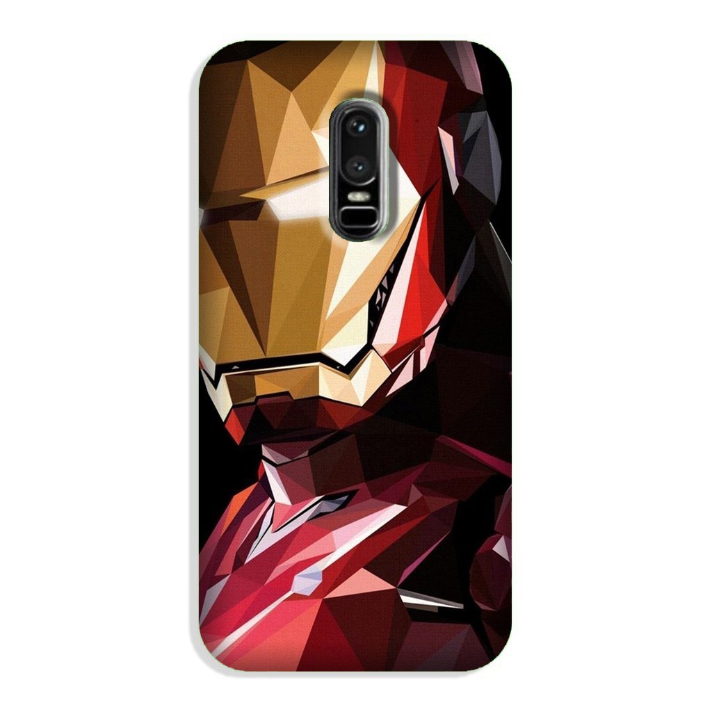 Iron Man Superhero Case for OnePlus 6  (Design - 122)