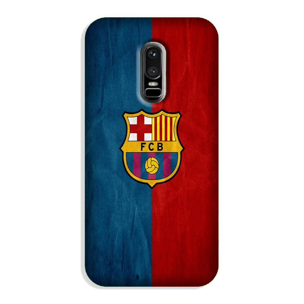 FCB Football Case for OnePlus 6  (Design - 123)