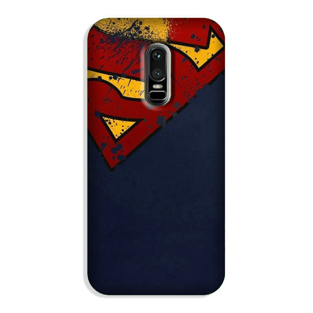 Superman Superhero Case for OnePlus 6  (Design - 125)