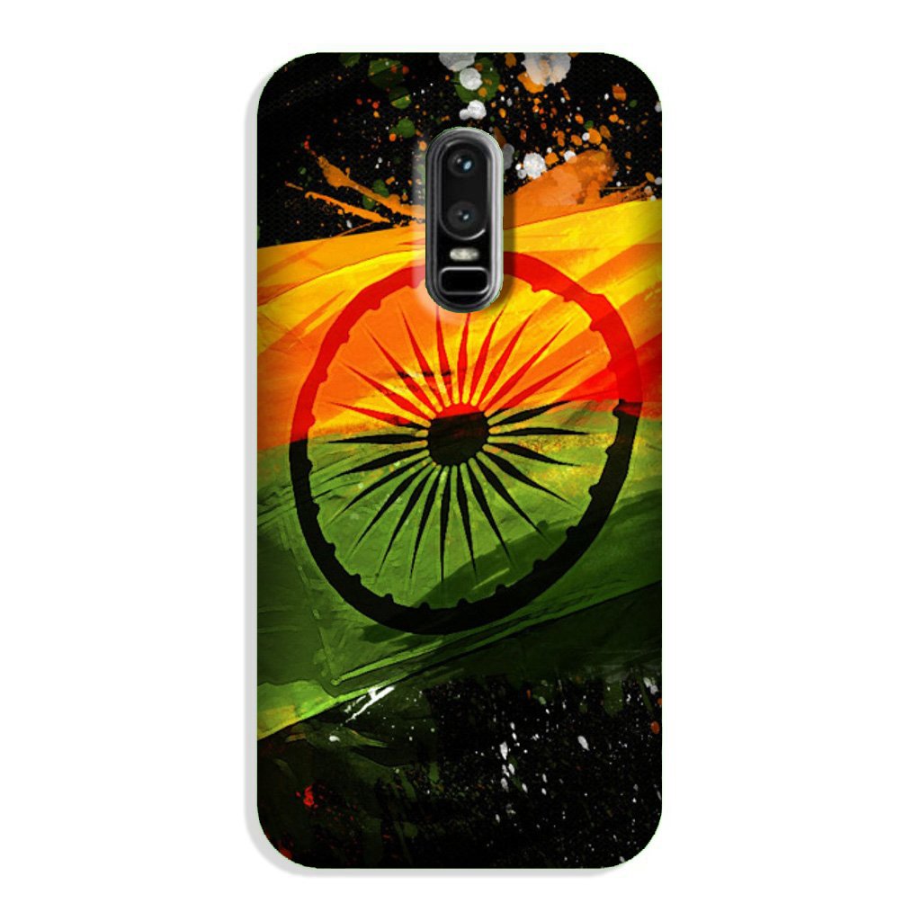 Indian Flag Case for OnePlus 6  (Design - 137)