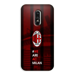 AC Milan Case for OnePlus 6(Design - 155)