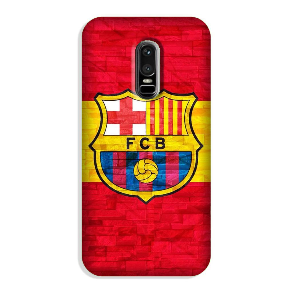 FCB Football Case for OnePlus 6(Design - 174)