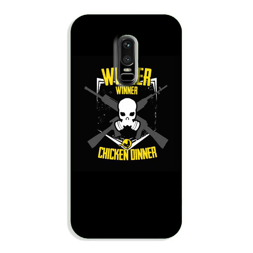 Winner Winner Chicken Dinner Case for OnePlus 6  (Design - 178)