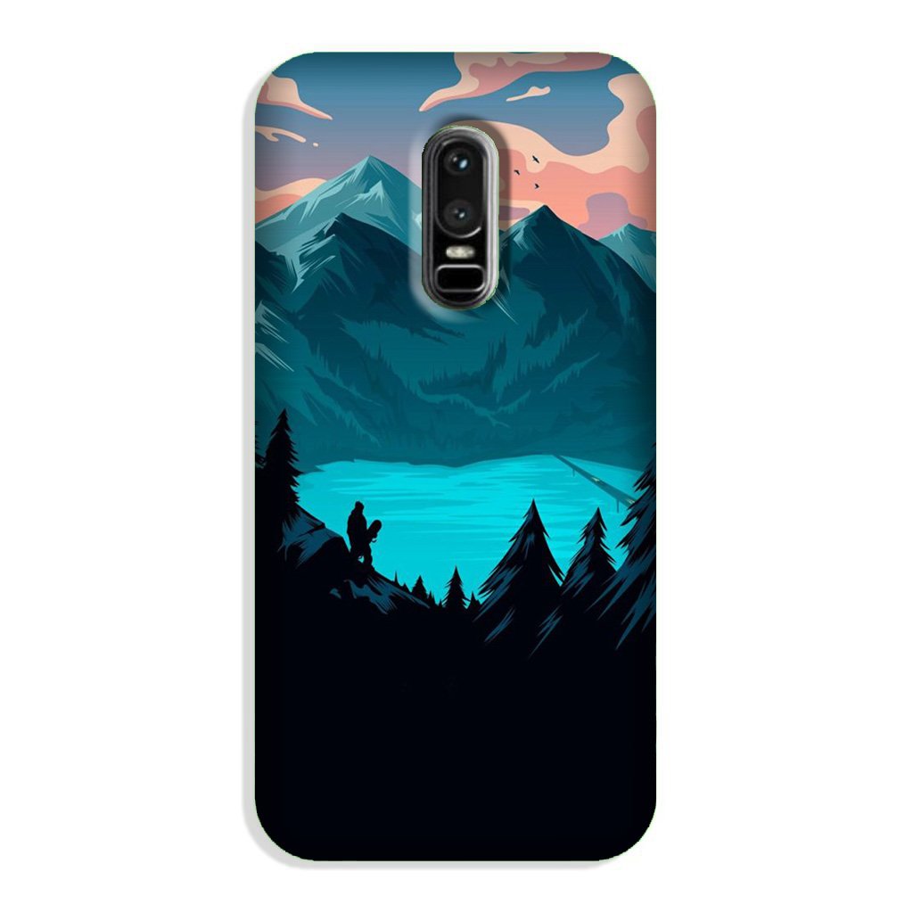 Mountains Case for OnePlus 6 (Design - 186)