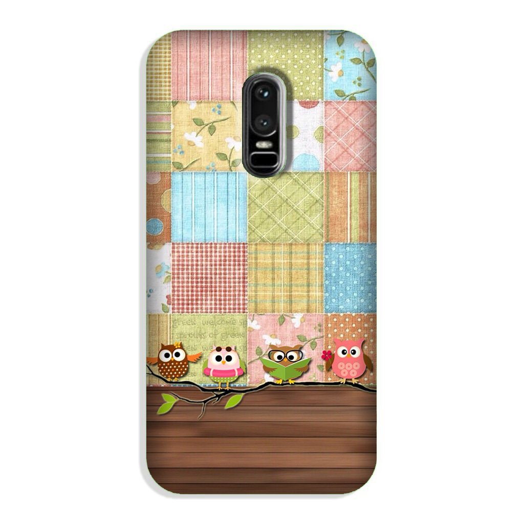 Owls Case for OnePlus 6 (Design - 202)