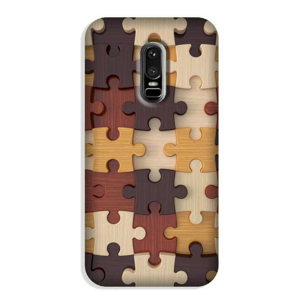 Puzzle Pattern Case for OnePlus 6 (Design No. 217)