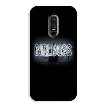 Girl Boss Black Case for OnePlus 6 (Design No. 268)