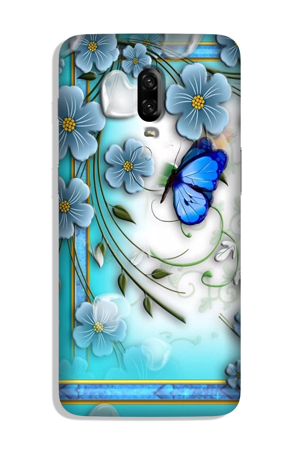 Blue Butterfly Case for OnePlus 7