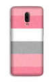 Pink white pattern Case for OnePlus 7