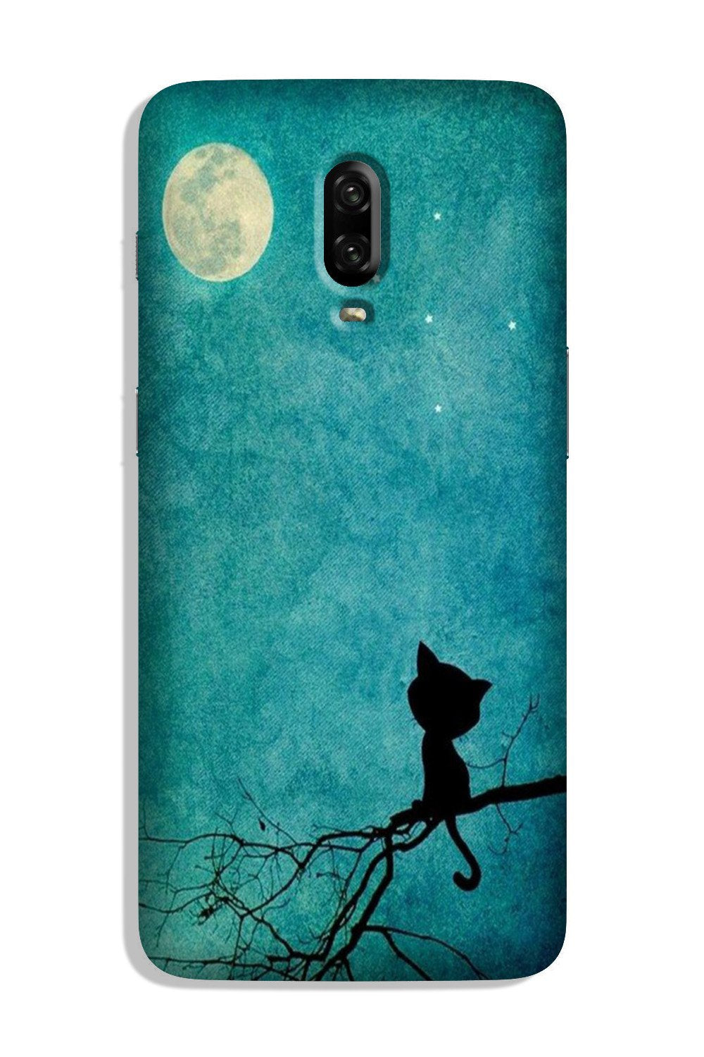 Moon cat Case for OnePlus 7