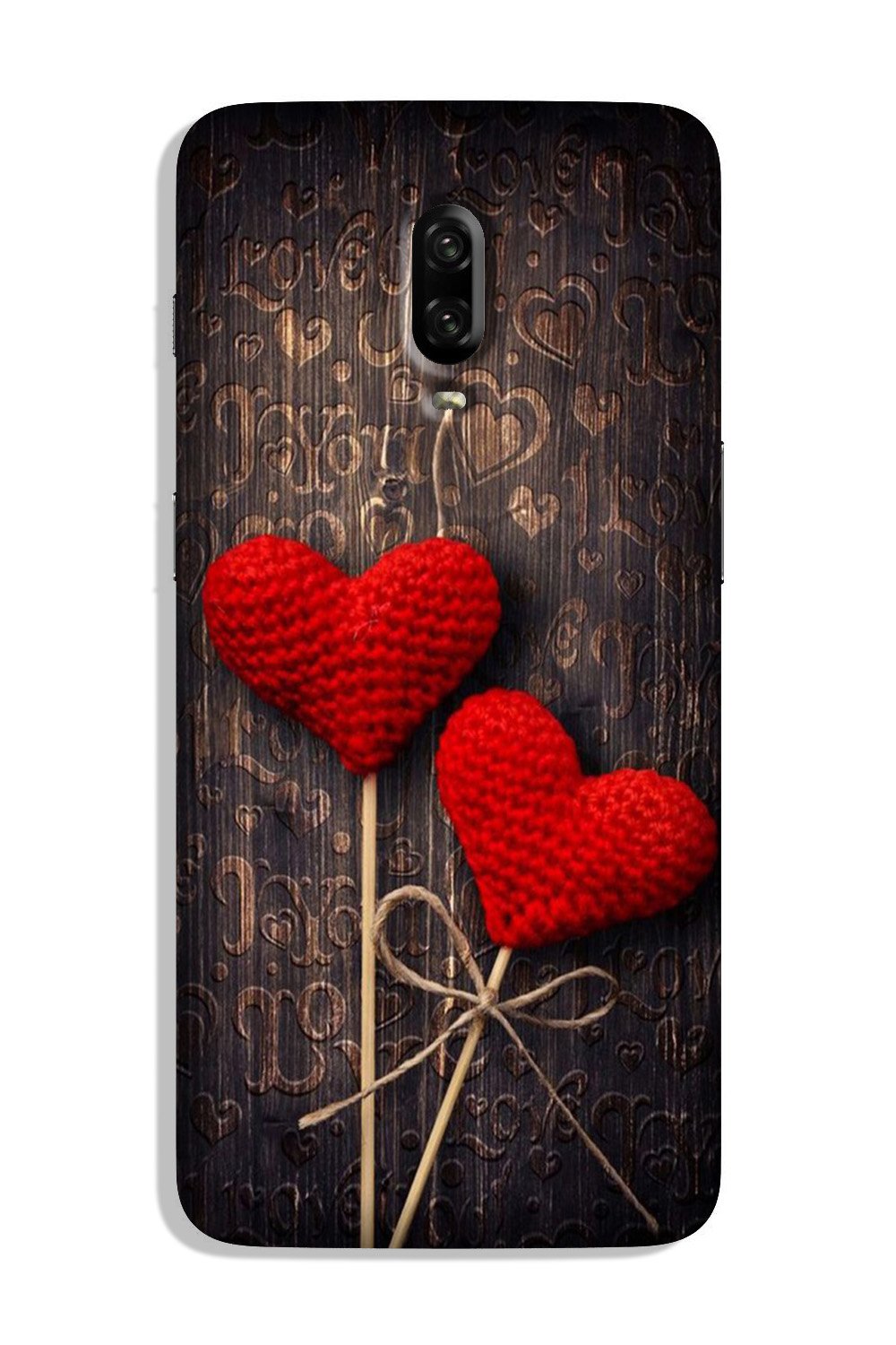 Red Hearts Case for OnePlus 7
