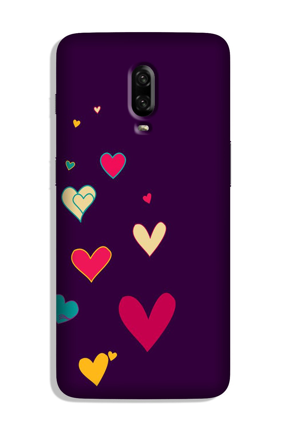 Purple Background Case for OnePlus 7(Design - 107)