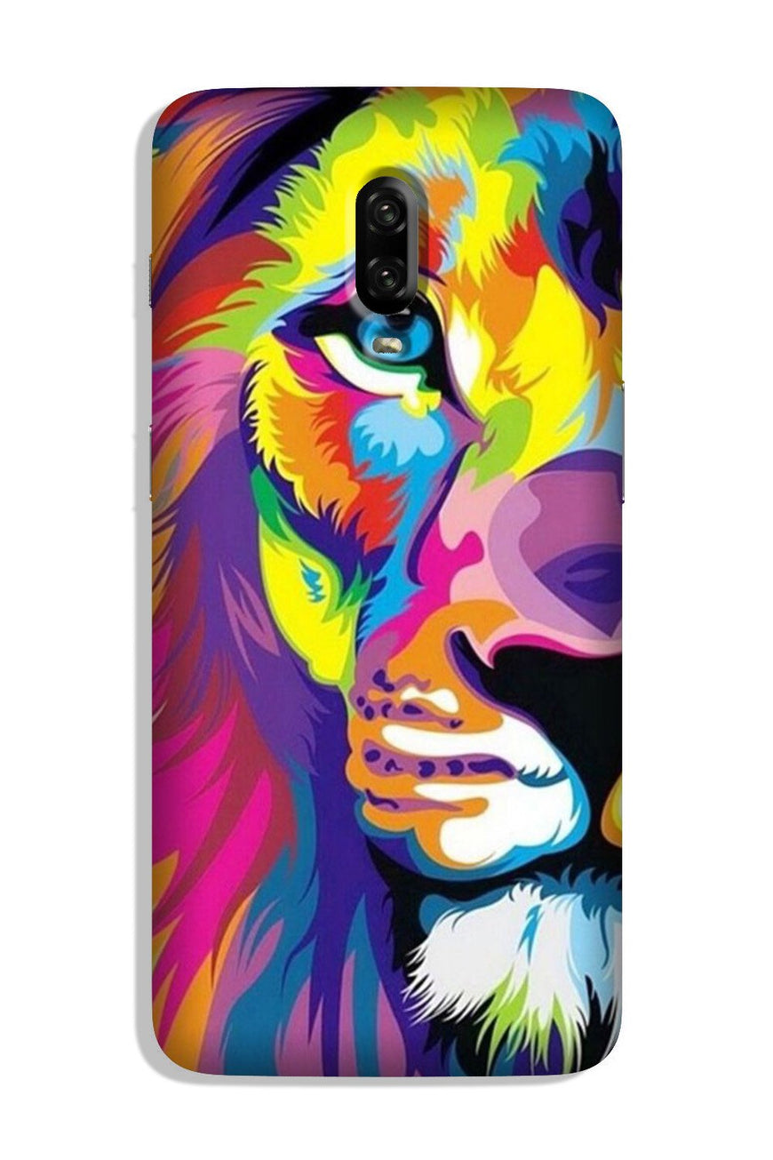 Colorful Lion Case for OnePlus 7  (Design - 110)