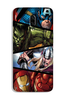Avengers Superhero Case for OnePlus 7  (Design - 124)