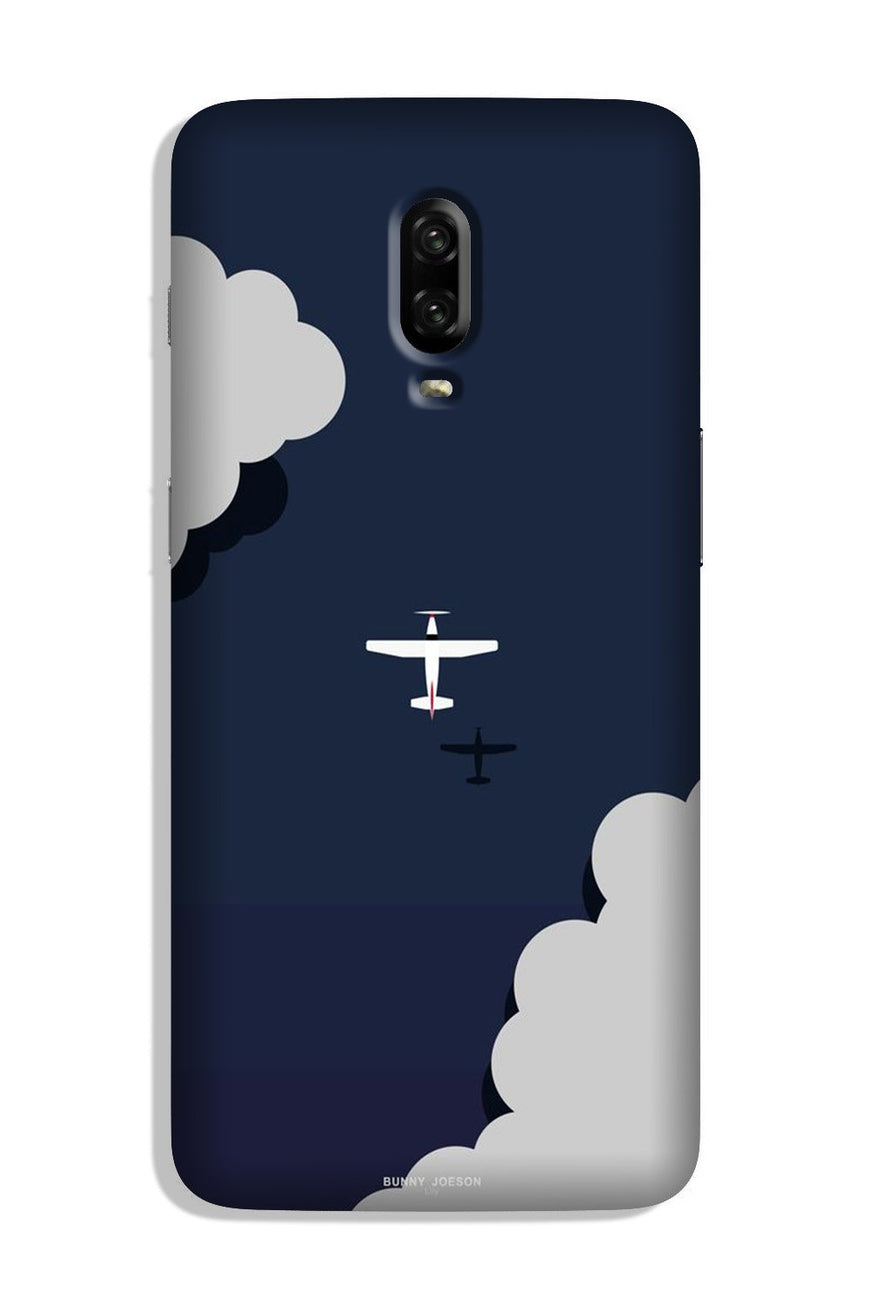 Clouds Plane Case for OnePlus 7 (Design - 196)