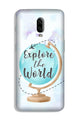 Explore the World Case for OnePlus 6T (Design No. 207)