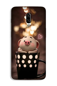 Cute Bunny Case for OnePlus 6T (Design No. 213)