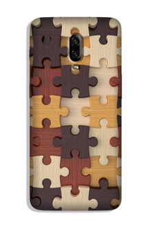 Puzzle Pattern Case for OnePlus 6T (Design No. 217)