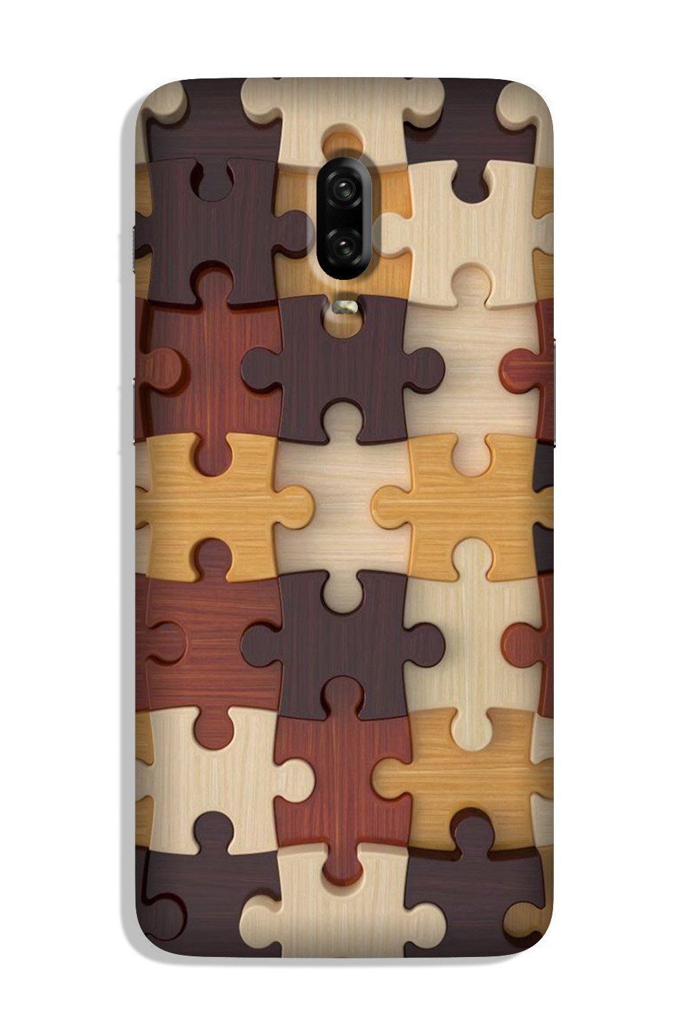 Puzzle Pattern Case for OnePlus 7 (Design No. 217)