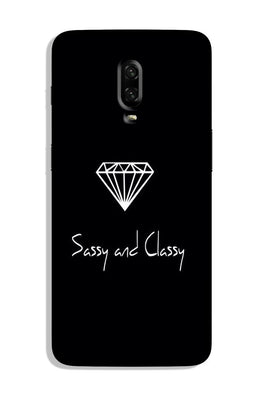 Sassy and Classy Case for OnePlus 6T (Design No. 264)