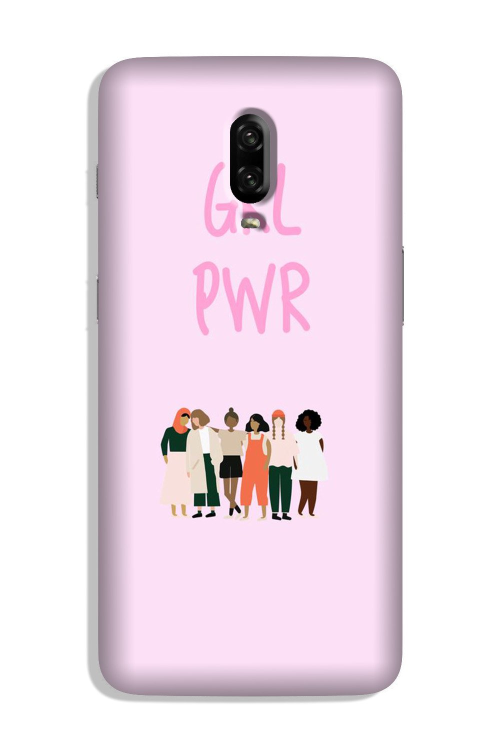 Girl Power Case for OnePlus 6T (Design No. 267)