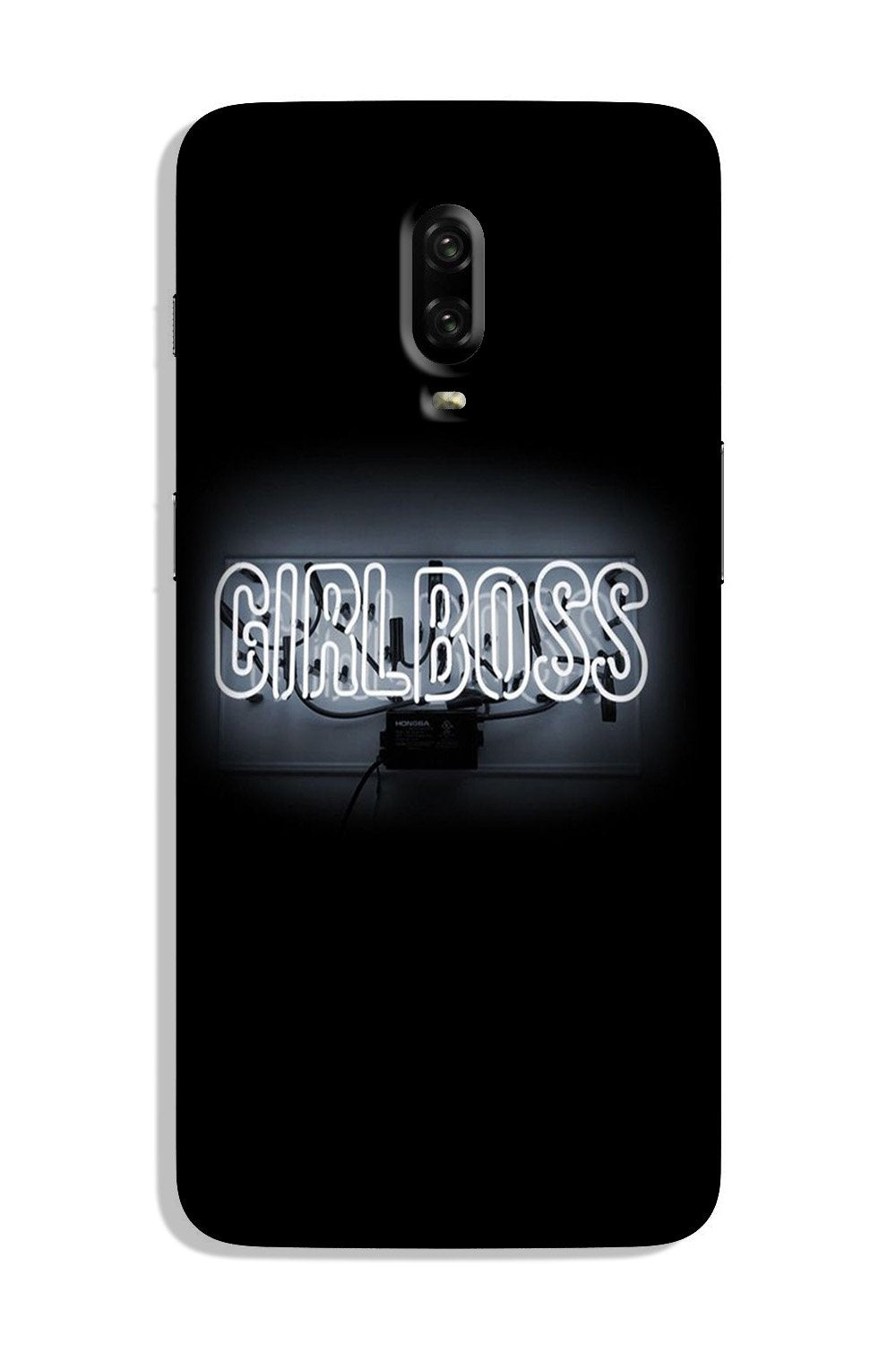 Girl Boss Black Case for OnePlus 7 (Design No. 268)