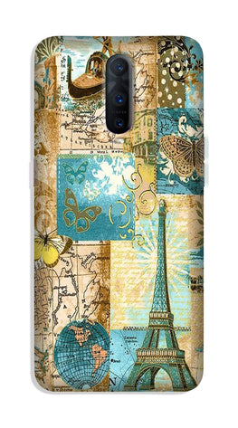 Travel Eiffel Tower  Case for Oppo R17 Pro (Design No. 206)
