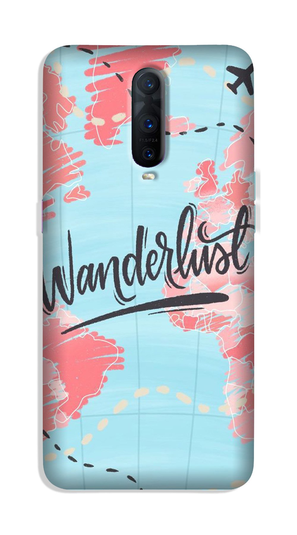 Wonderlust Travel Case for Oppo R17 Pro (Design No. 223)