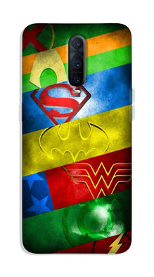 Superheros Logo Case for OnePlus 7 Pro (Design No. 251)