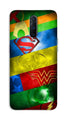 Superheros Logo Case for Oppo R17 Pro (Design No. 251)