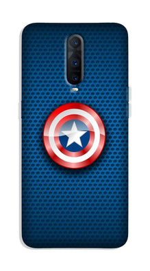 Captain America Shield Case for OnePlus 7 Pro (Design No. 253)