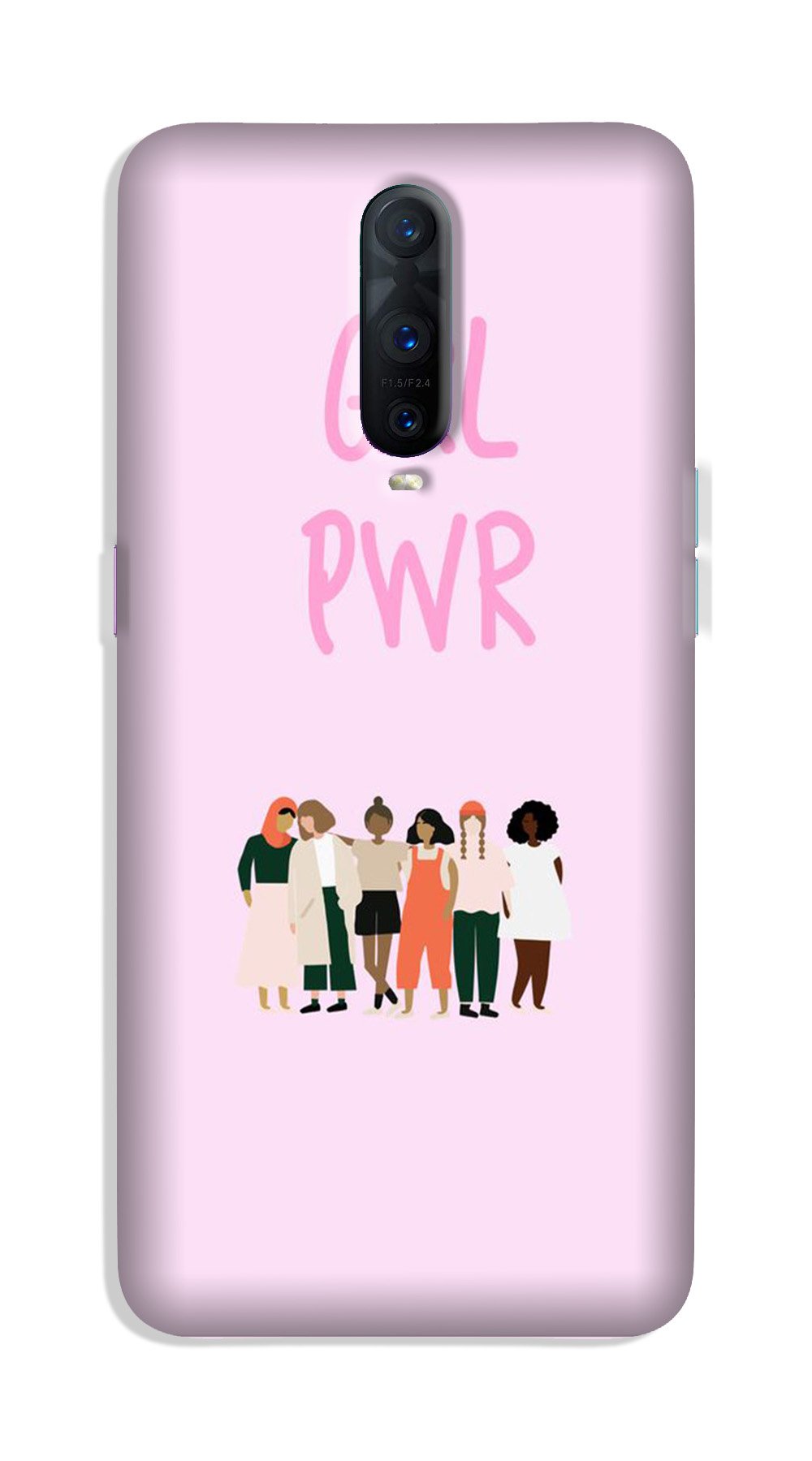 Girl Power Case for Oppo R17 Pro (Design No. 267)