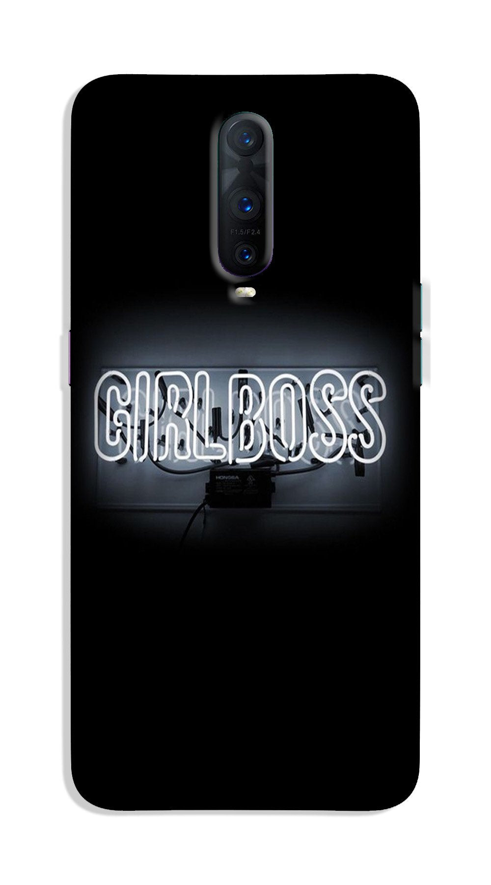 Girl Boss Black Case for Oppo R17 Pro (Design No. 268)