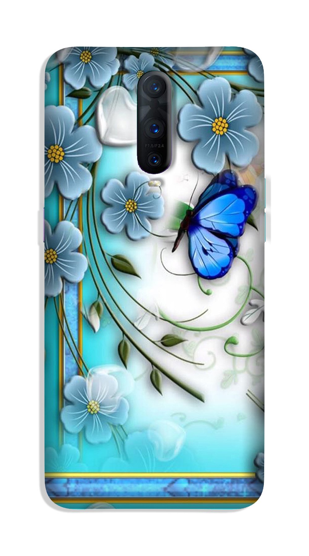 Blue Butterfly Case for OnePlus 7 Pro