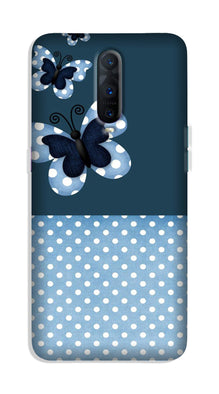 White dots Butterfly Case for OnePlus 7 Pro